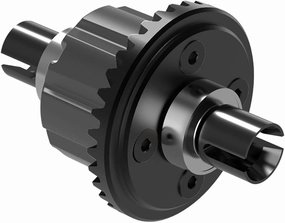 AMORIL Fit Mini 1/10 Upgraded RC Car Accessories CNC Gear Differential Replacement RC Vehicle Differentials,Part Number R11008,1PC