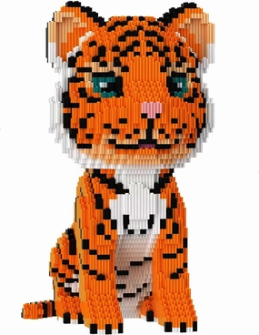 Animal Tiger Micro Building Blocks Set（6488PCS） Gift for Adults and Kids