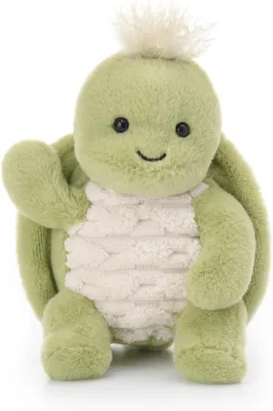 Apricot Lamb Clever Turtle Manman Stuffed Animals for Kids, Soft Cute Plush Toys for Baby Girl and Boy, 6.5 Inches