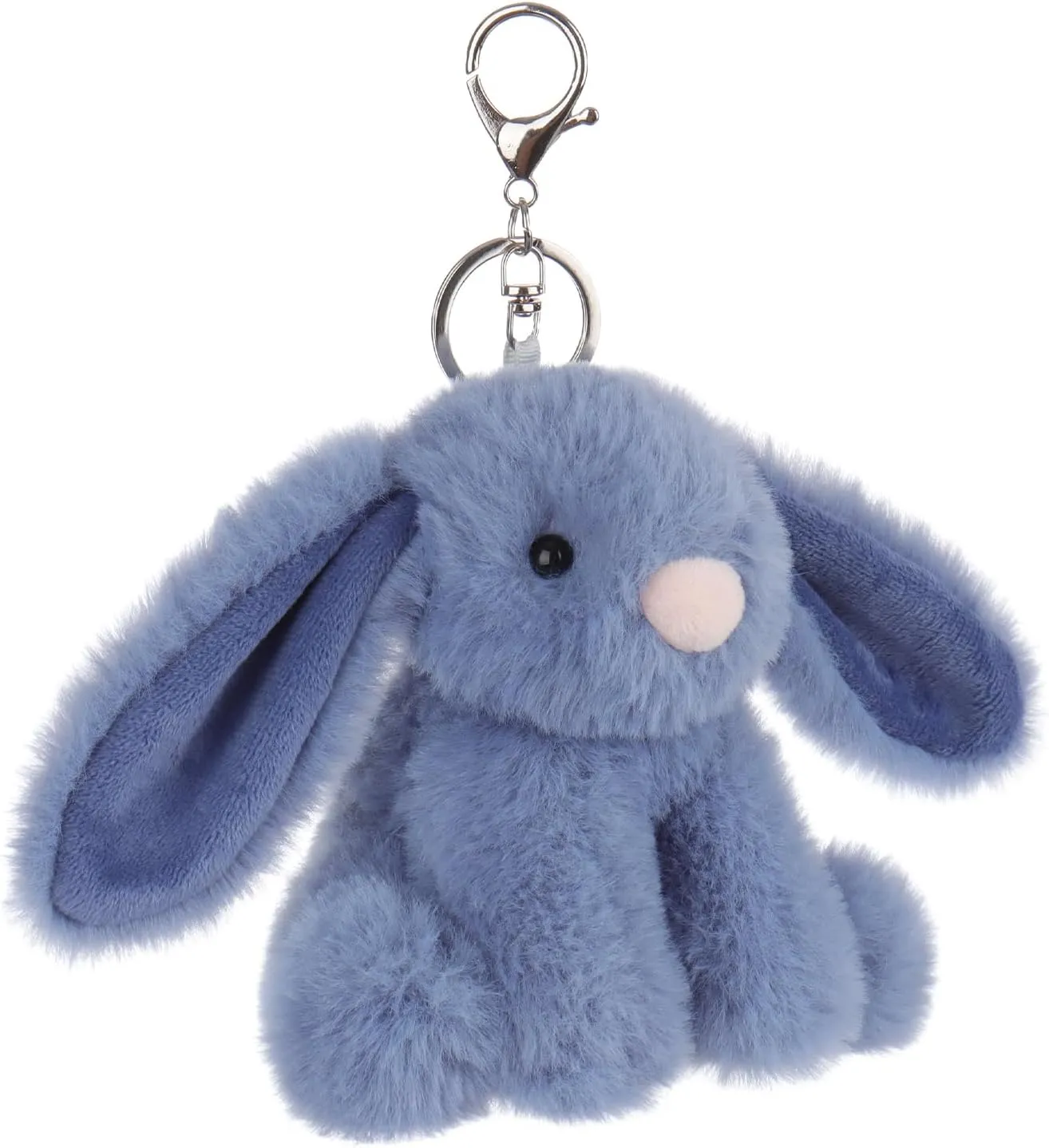 Apricot Lamb Cute Toys Plush Rabbit Stuffed Animal Soft for Kids Bag, Purse, Backpack, Handbag (4.7 Inches)