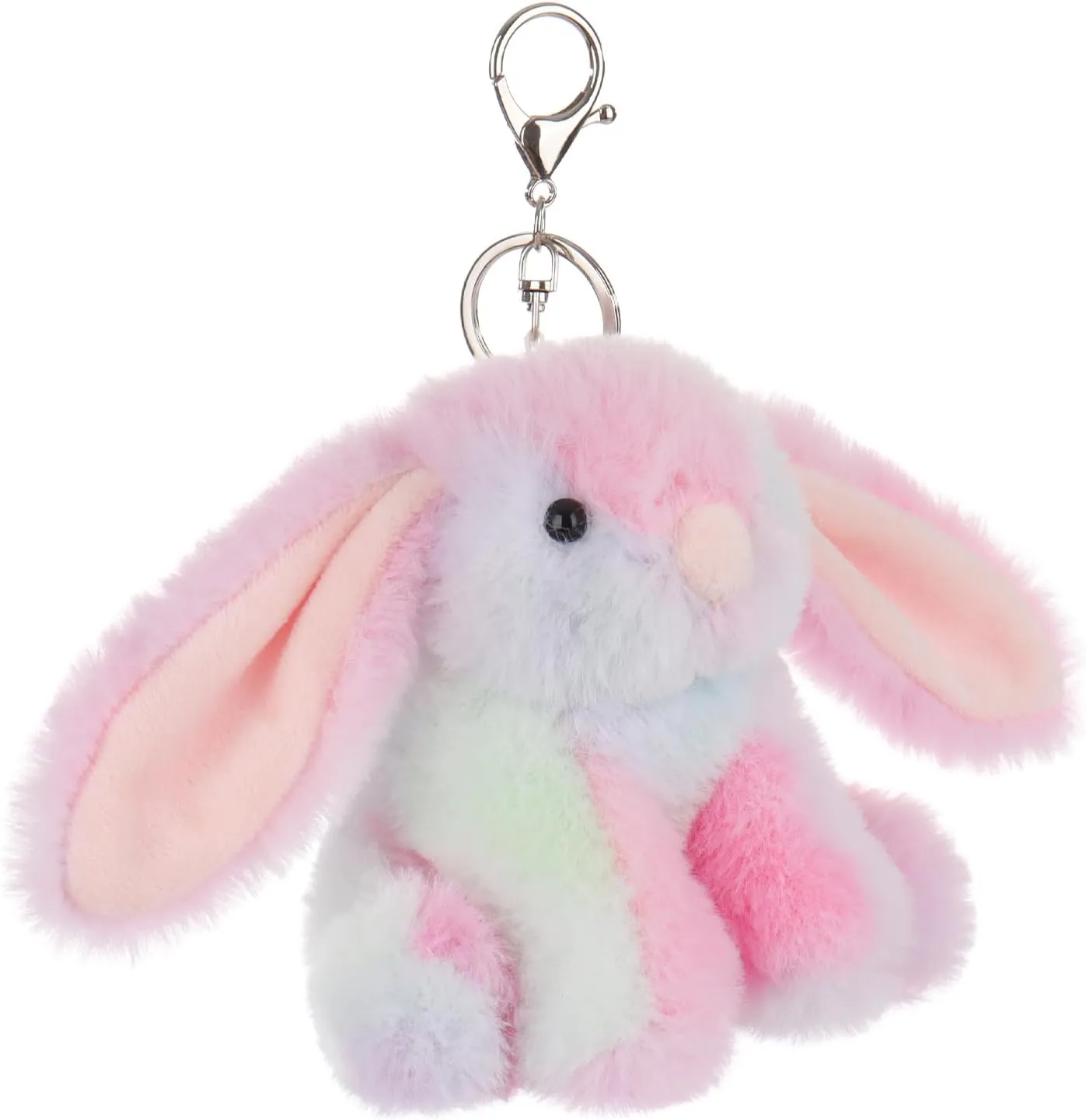 Apricot Lamb Cute Toys Plush Rabbit Stuffed Animal Soft for Kids Bag, Purse, Backpack, Handbag (4.7 Inches)