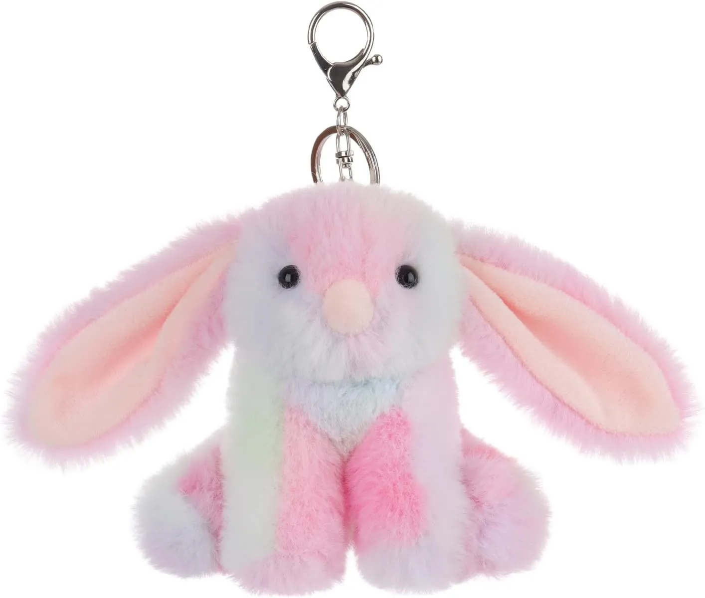 Apricot Lamb Cute Toys Plush Rabbit Stuffed Animal Soft for Kids Bag, Purse, Backpack, Handbag (4.7 Inches)