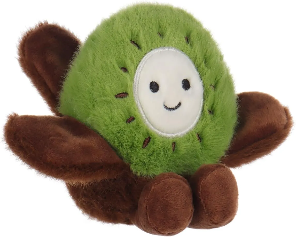 Apricot Lamb Delicious Kiwi Fruit Stuffed Animals for Kids, Soft Cute Plush Toys for Baby Girl and Boy, Fluffy Delicious Kiwi Fruit 4 Inches
