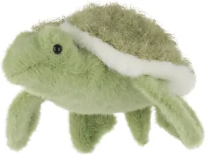 Apricot Lamb Sea Turtle Plush Ocean Stuffed Animals for Kids, Soft Cute Plush Toys for Baby Girl and Boy, Fluffy Sea Turtle Green 7.9 Inches