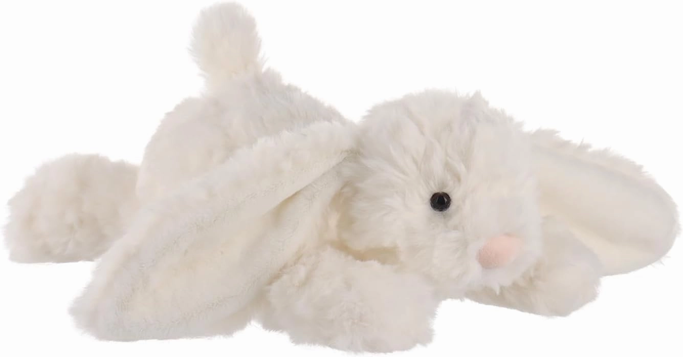 Apricot Lamb Lying Rabbit Bunny Plush Stuffed Animals for Kids, Soft Cute Plushies Toys for Baby Girl and Boy, Fluffy Lying Rabbit Bunny 12.5 Inches