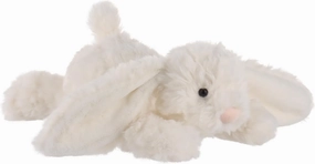 Apricot Lamb Lying Rabbit Bunny Plush Stuffed Animals for Kids, Soft Cute Plushies Toys for Baby Girl and Boy, Fluffy Lying Rabbit Bunny 12.5 Inches