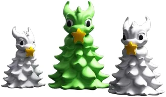 Articulated Dragon Toy – Celestial Fantasy Desk Pet for Teens & Adults – 3D Printed in Canada