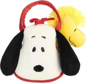 Aurora® Timeless Peanuts® Fancy Pal™ Snoopy Stuffed Animal - Classic Characters - Lasting Memories - White 8 Inches