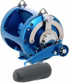 Avet Reels EXW50/2RH-BL 2-Speed Reel, Blue, Right Hand