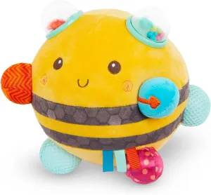 B. Sensory Plush Bumble Bee Baby ,Sensory Baby Toy – Bumpy Plush Bee with Fun Features, Interactive Play, Bumps, Colors, Textures & Sounds, Toys for Infants, Babies,Fuzzy Buzzy Bee – 0 Months  