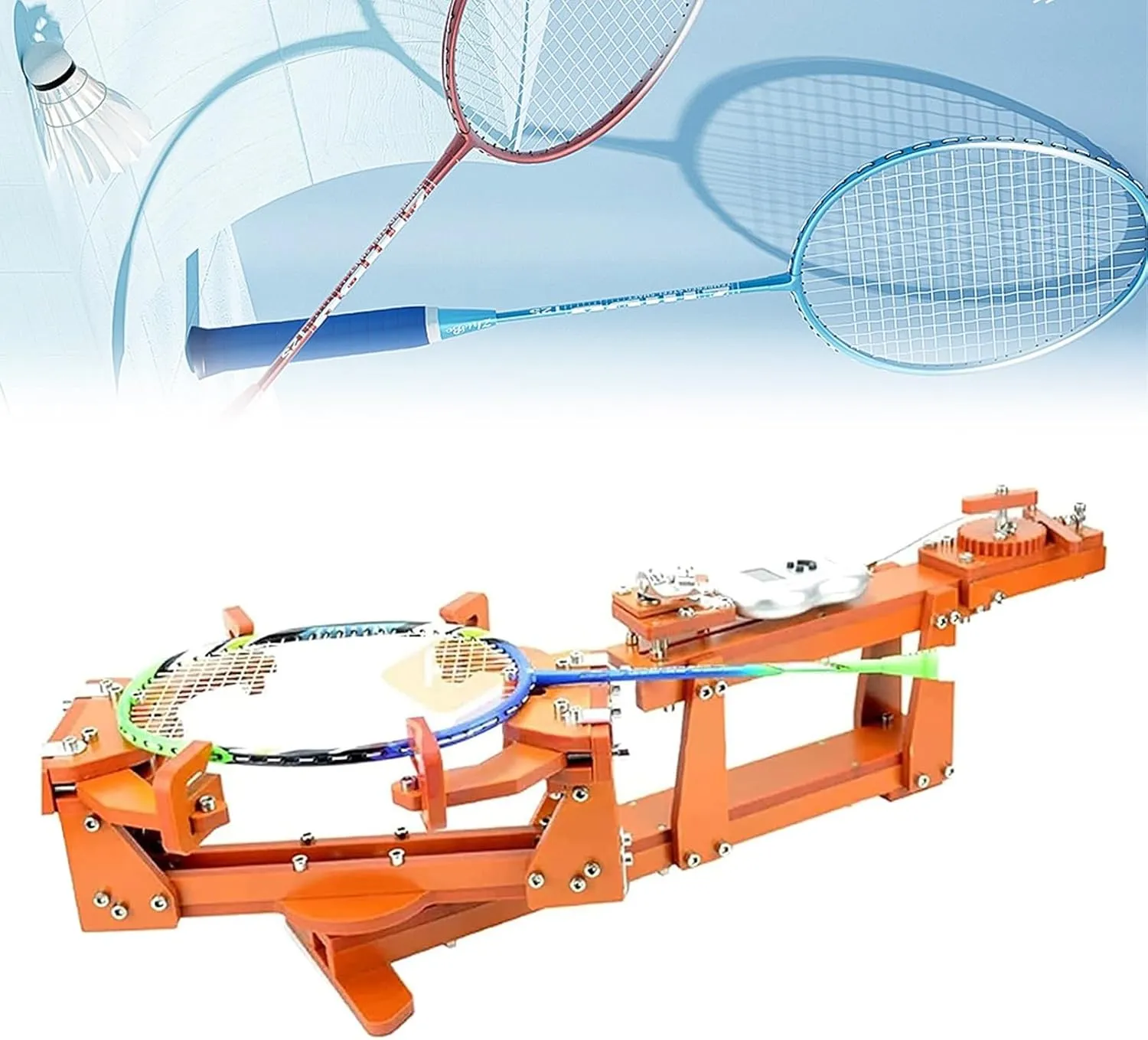 Badminton Racket stringing Machine Winch Type Personal Stringing Tools for Badminton Rackets Stringing Machine for Badminton Rackets
