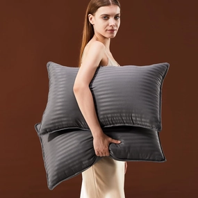 Bafode Bed Pillow, Pillows King Size Set of 2, Hotel Pillows for Bed, Soft Down Alternative Pillow for Side Sleepers, Back or Stomach Sleepers