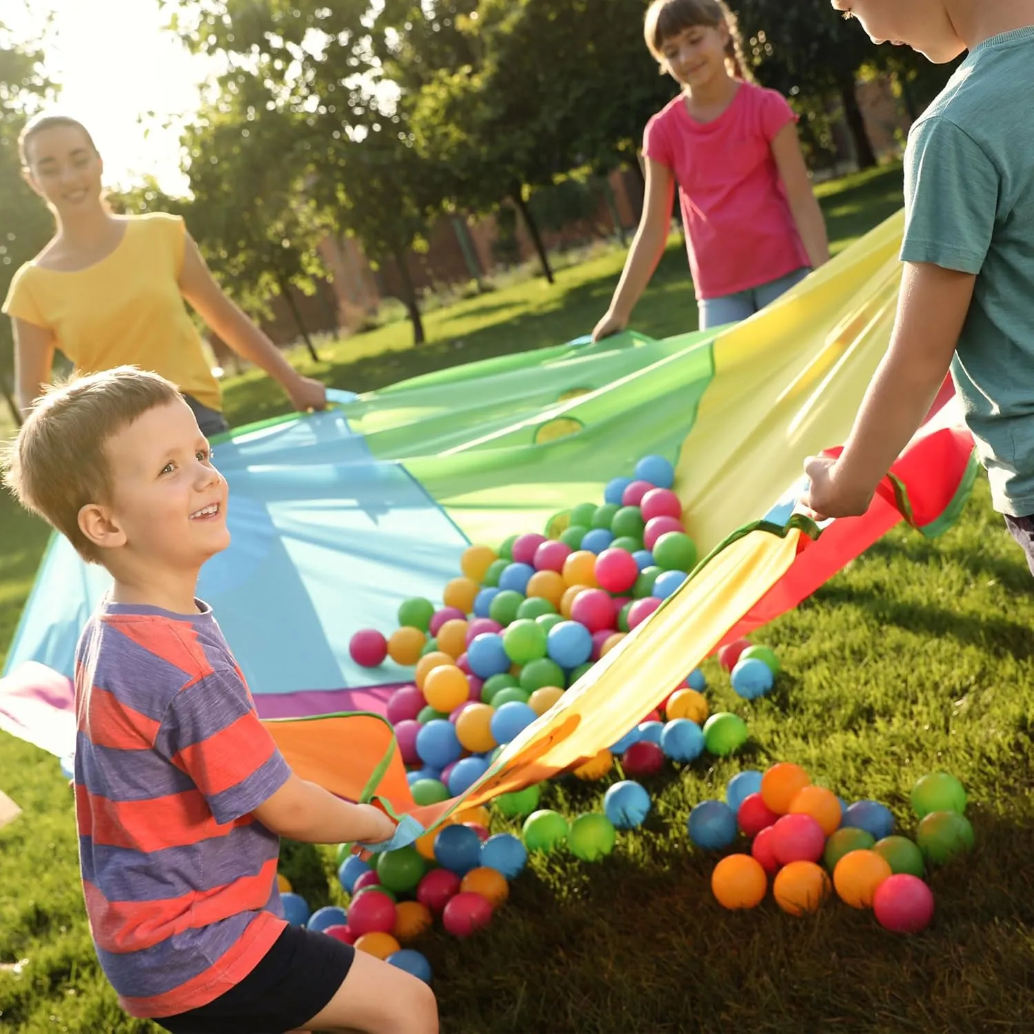 BalanceFrom Play Pit Balls, Kids Plastic Toy Balls for Playpen, Bounce House, or Pool