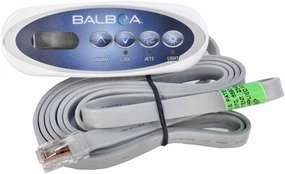Balboa 53238 4 Button Topside Control Panel for Mini Oval Heat Jacket 7' Cord