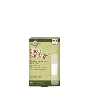 Bandage, Sheer 3/4" X 3", 40 pc ( Multi-Pack)