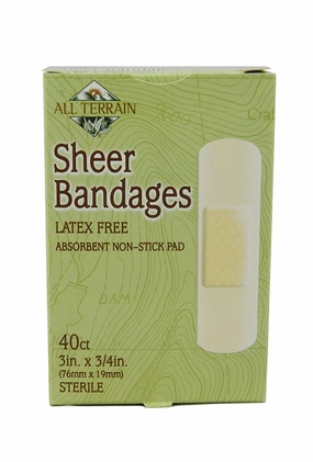 Bandage, Sheer 3/4" X 3", 40 pc (Multi-Pack) 5
