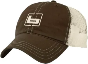 Banded Chino Twill Mesh Cap – Adjustable Snapback Hunting Hat – Breathable Outdoor Cap