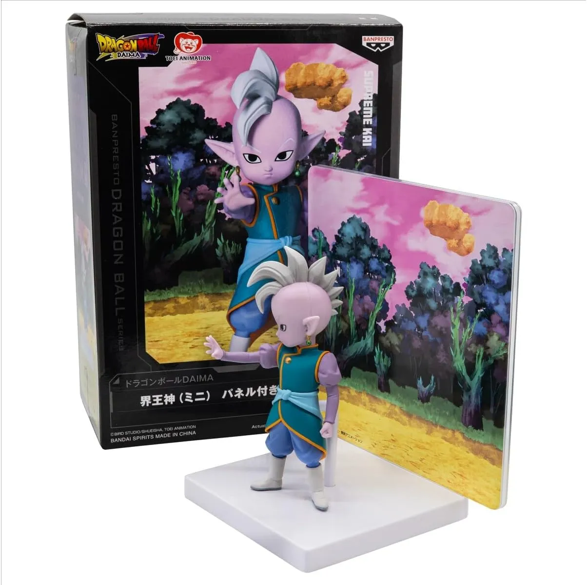 Banpresto - Dragon Ball DAIMA - Supreme Kai with Panel (mini) Figure