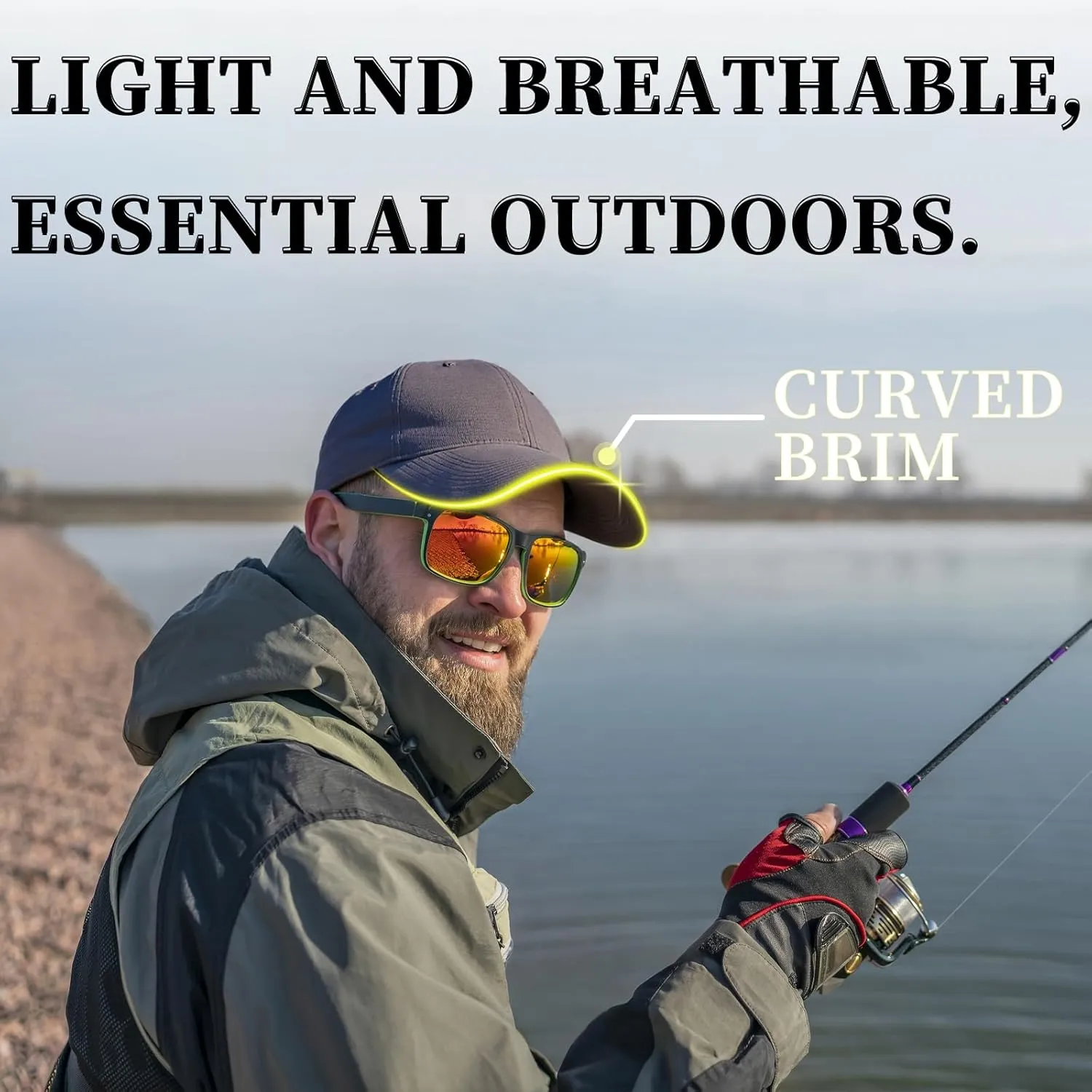 Baseball Cap Hat Men Women Baseball Cap Adjustable Plain Hat One Size All Seasons Running Fishing Outdoor Activities