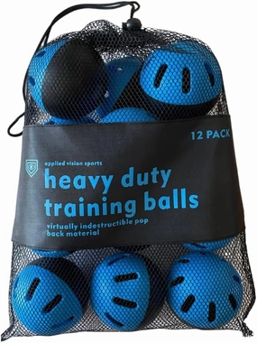 Baseball Training Balls - Ultra-Durable, Crazy Movement Warm-up, Limited Flight Hitting Balls