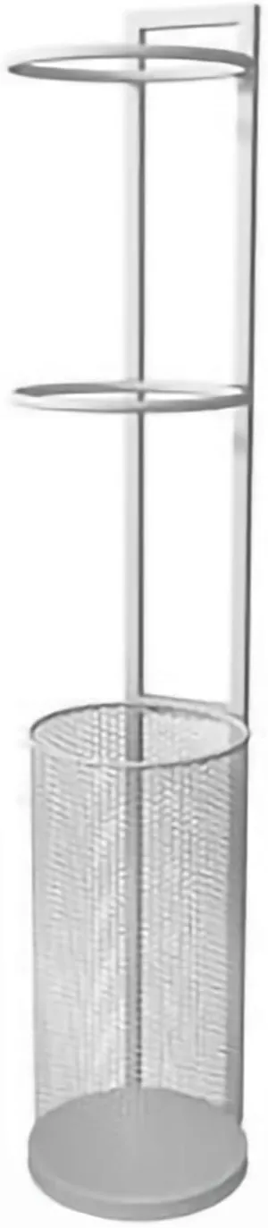 Basketball Storage Rack Home Indoor Table Tennis Display Ball Storage Basket Badminton Tennis Racket Sports Equipment Vertical Display Rack (Color : Style 3, Size : Double Layer)