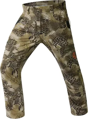 BASSDASH Men’s Lightweight Hunting Pants 4-Way Stretch Breathable Water Resistant for Turkey Early Season Spring Summer