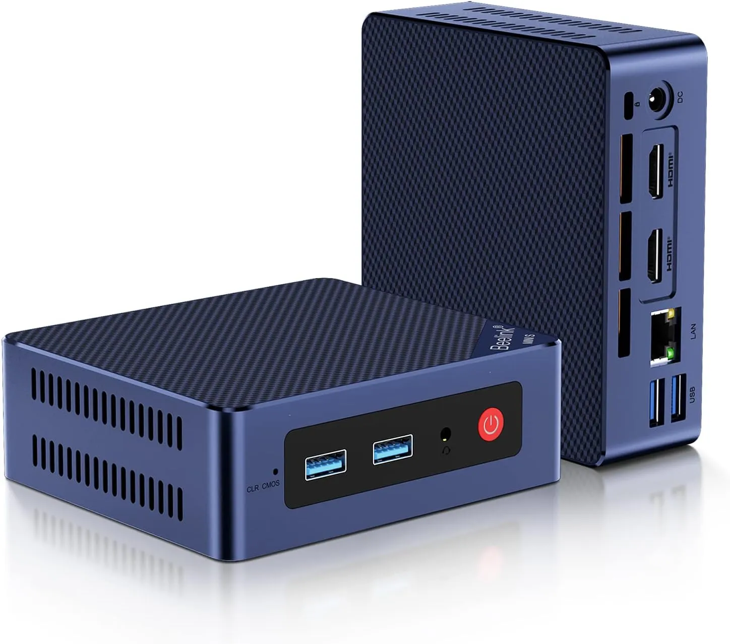 Beelink Mini S13 Mini PC, Intel Twin Lake N150 (Upgraded N100, up to 3.6GHz), 16GB DDR4 RAM 1TB SSD, Mini Computer Support Dual HDMI 4K@60Hz, WiFi 6, BT5.2, NAS, Low Power