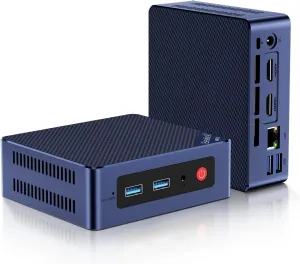 Beelink Mini S13 Mini PC, Intel Twin Lake N150 (Upgraded N100, up to 3.6GHz), 16GB DDR4 RAM 1TB SSD, Mini Computer Support Dual HDMI 4K@60Hz, WiFi 6, BT5.2, NAS, Low Power