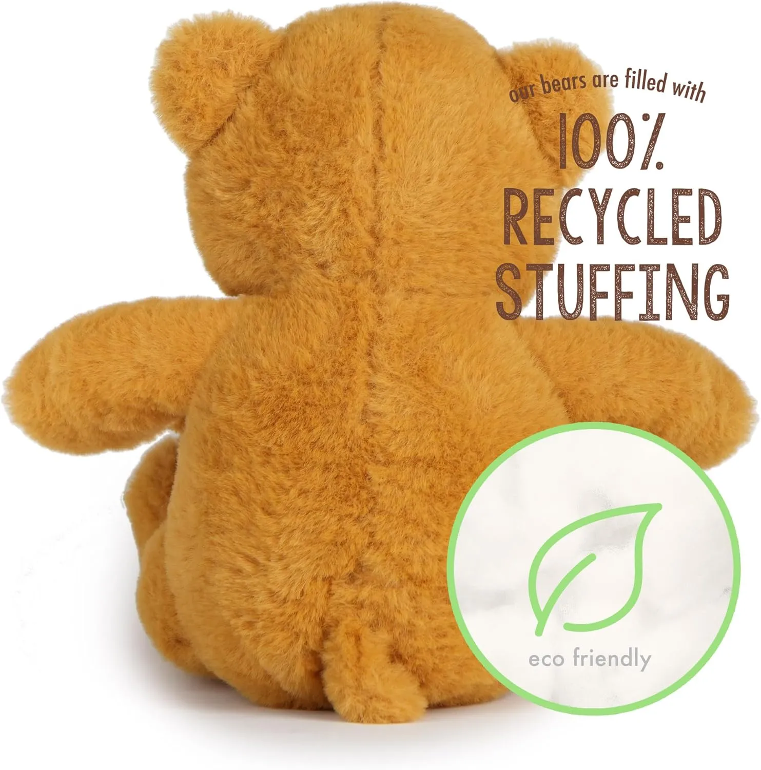 BenBen Teddy Bear Stuffed Animal, 5 Pack 8 inch Small Teddy Bear Bulk, Baby Bear Plush Toy for Baby Shower Decoration, Gifts for Girlfriend, Birthday (Dark Brown)