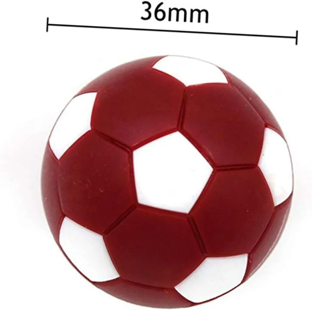 BESPORTBLE 24 Pcs Table Footballs Desktop Accessories Mini Foosball Table Chidrens Toys Table Soccer Ball Foosball