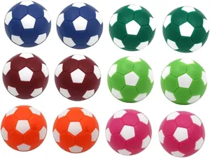 BESPORTBLE 24 Pcs Table Footballs Desktop Accessories Mini Foosball Table Chidrens Toys Table Soccer Ball Foosball