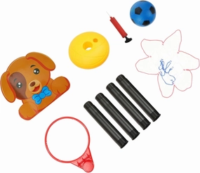 BESPORTBLE Funny Basketball Hoops Toy Set Height-Adjustable Basketball Bracket for Boys and Girls