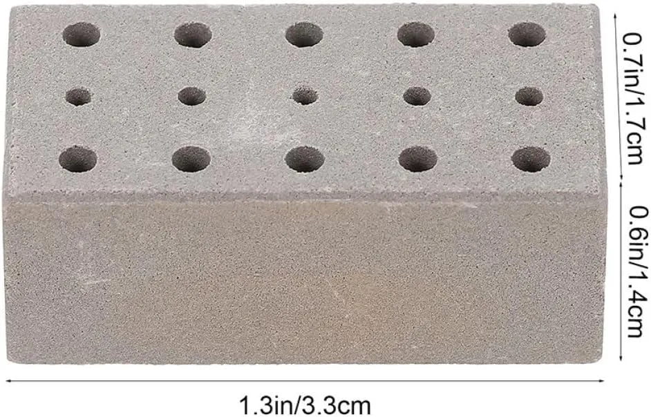 BESTonZON 30pcs Mini Bricks Versatile Tiny Brick Blocks for DIY Crafts Dollhouse and Landscaping Projects for Creative Building and Model Making
