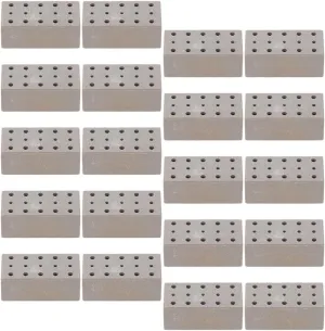 BESTonZON 30pcs Mini Bricks Versatile Tiny Brick Blocks for DIY Crafts Dollhouse and Landscaping Projects for Creative Building and Model Making