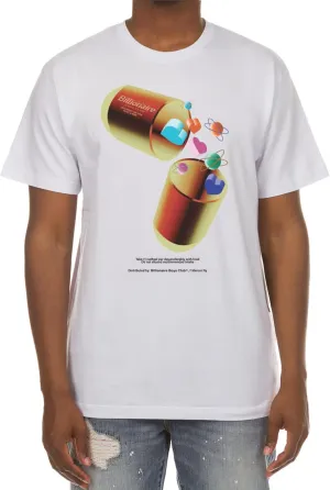 Billionaire Boys Club Clothing Men T-Shirt BB Take with Food Screen Printed Short Sleeve Crew Neck Tee