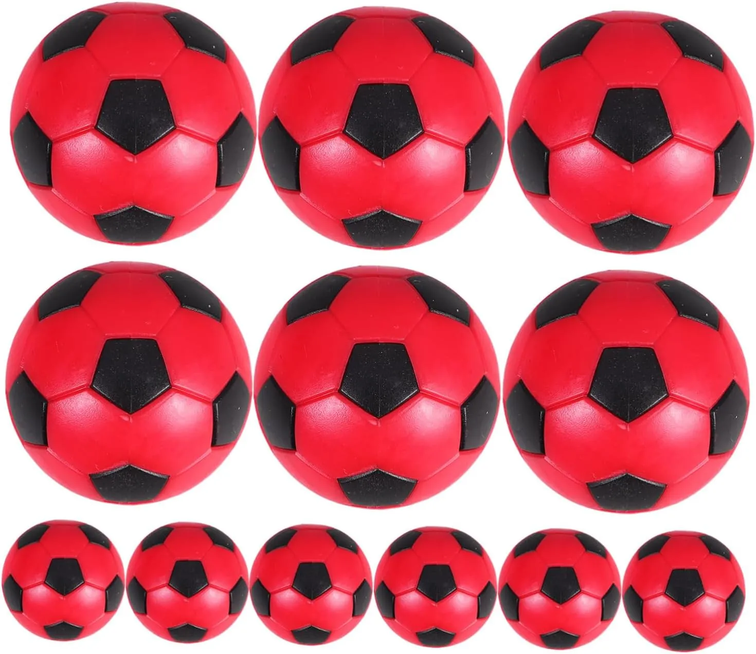 Black Foosball Ball Mini Table Football Balls Foosball Tabletop Ball Table Top Foosball