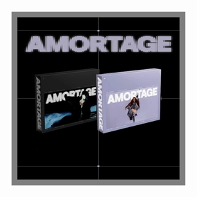BLACKPINK Jisoo AMORTAGE 1st Mini Album Exclusive 2 Version Set Screenplay Book Flip Book 2p PostCard 1p PhotoCard 1p Polaroid Tracking Sealed JI SOO