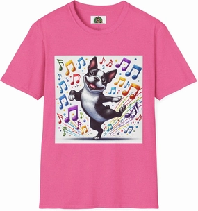 Boston Terrier Dancing Dog T-Shirt
