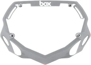 Box Components Two 3D Impact Resistant BMX Bike Number Plate w/Adjustable Straps for Adults, Mini, Strider, Plate Bikes, Bicycle Parts 100% Quality Guaranteed
