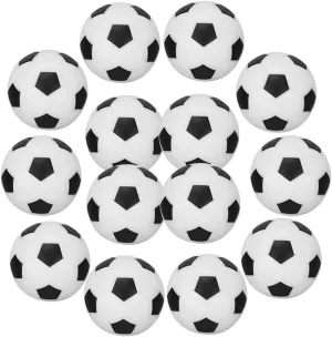 Boys and Girls's Soccer Ball Toys Miniature Soccer Balls Set Abs Plastic Realistic Design Mini Soccer Ball Ornaments for Doll House