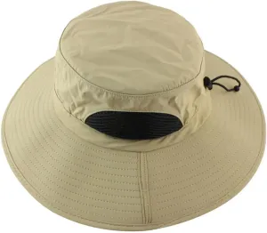 Breathable Summer Wide Brim Mesh Bucket Hat Packable Men Women Sun Hat Fishing Boonie Hat Adjustable Sun Cap