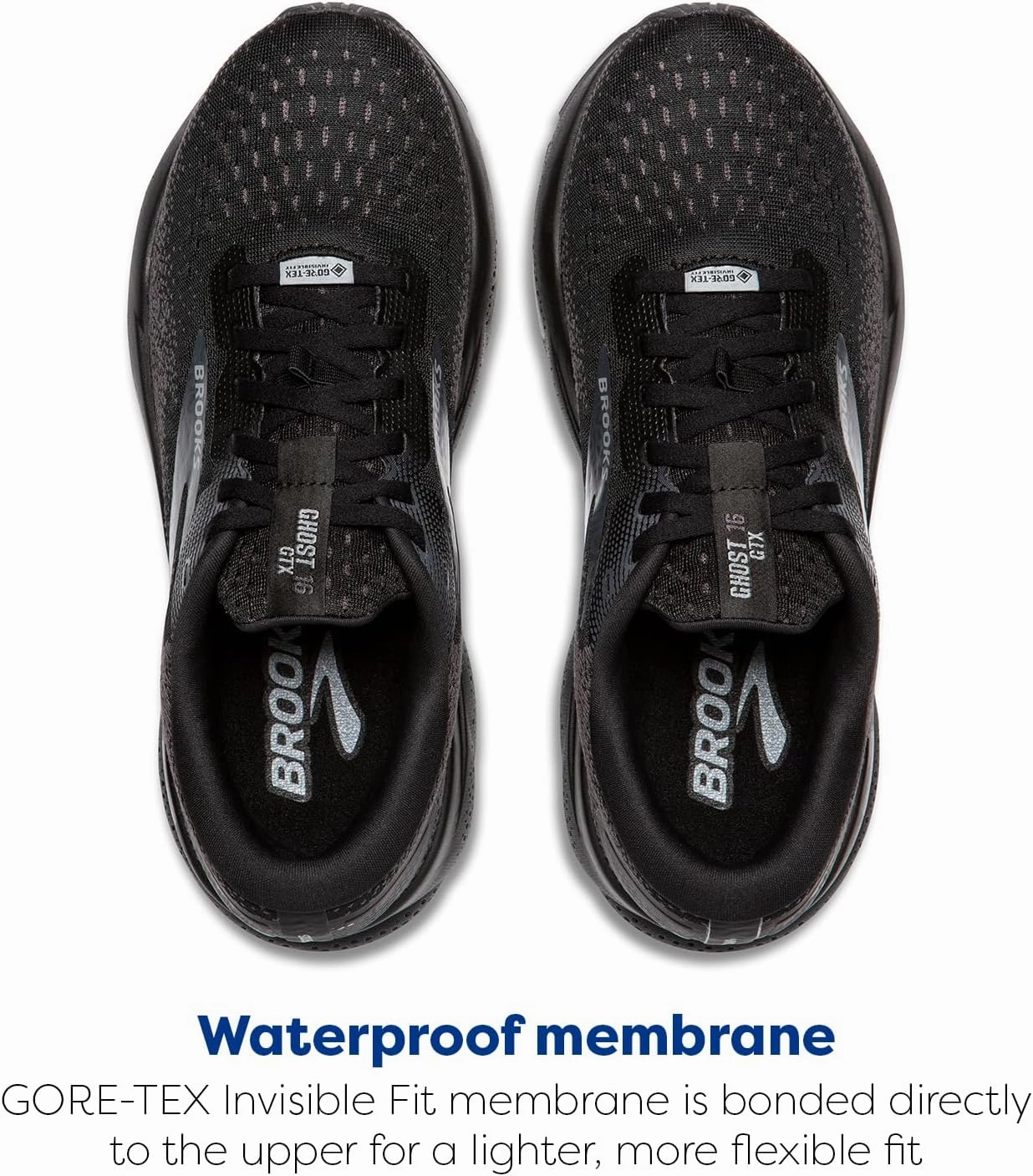 Brooks Men's Ghost 16 GTX Waterproof Neutral Running Shoe