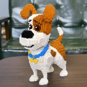 Building Block Dogs Micro Mini Block Animal Dog Building Animal Set DIY 3D Block Toy Building Blocks for Kids Or Adult 2100 Pieces