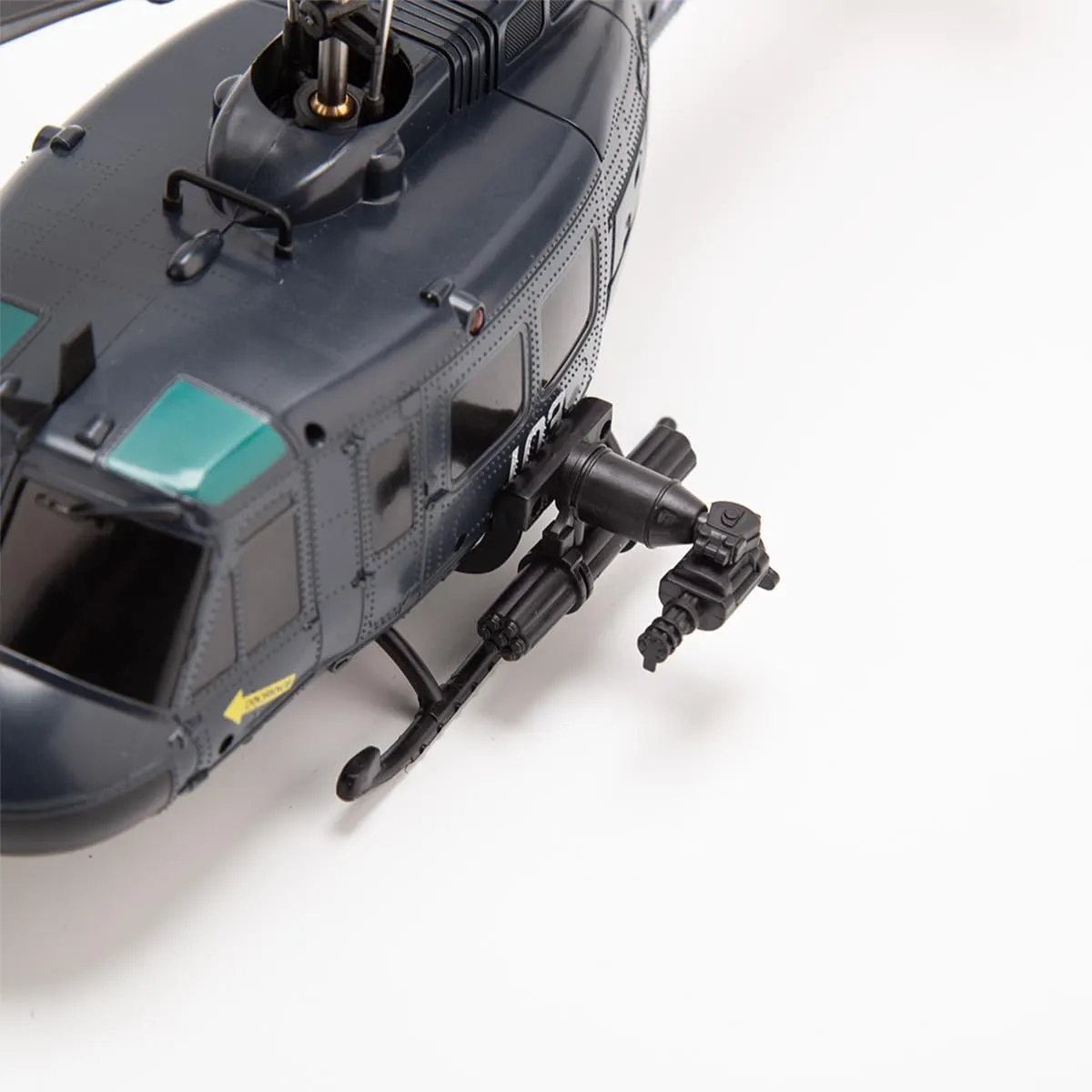 C032 RC Helicopter for Adults 1/48 Scale 2.4G 6CH Remote Control Helicopter Outdoor RC Aircraft Flying Model RTF Version Creative Gifts(Dark Blue,RTF Version Battery*2)