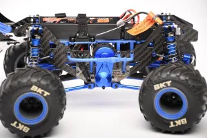 Carbon Fiber Chassis Side Panels for LOSI 1/18 Mini LMT 4X4 Brushed Monster Truck RTR LOS01026 Upgrade Parts