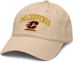 Central Michigan Chippewas Arched Officially Licensed Adjustable Baseball Hat