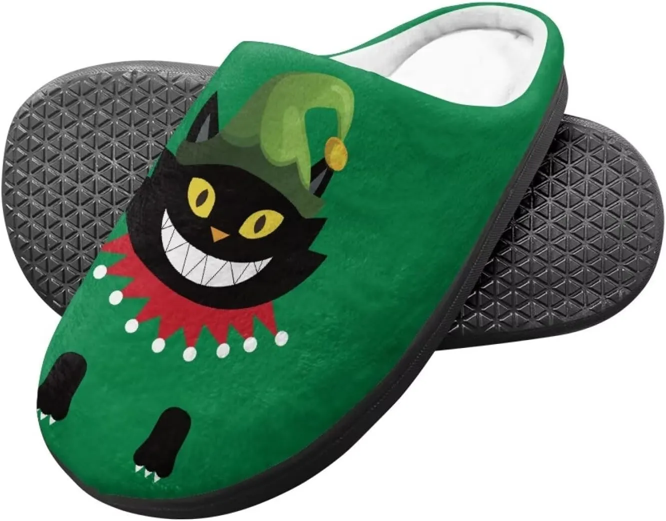 Christmas Slippers Christmas Slippers for Family Non-Slip Home Shoes for Men Woman