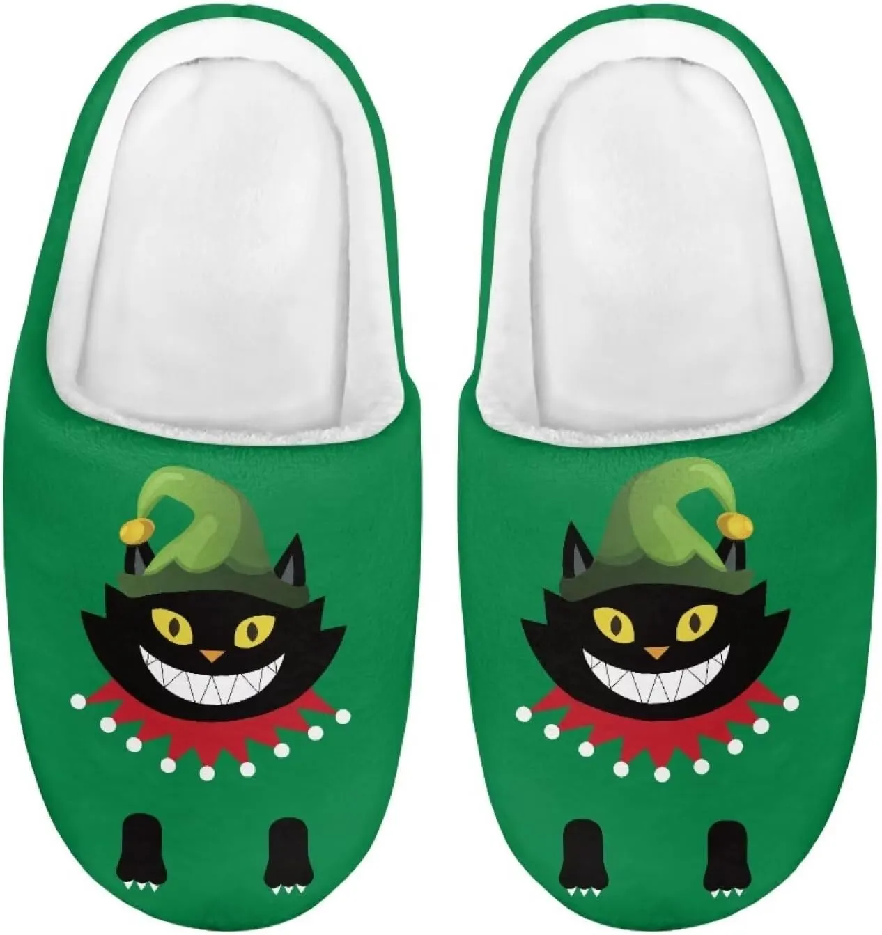 Christmas Slippers Christmas Slippers for Family Non-Slip Home Shoes for Men Woman