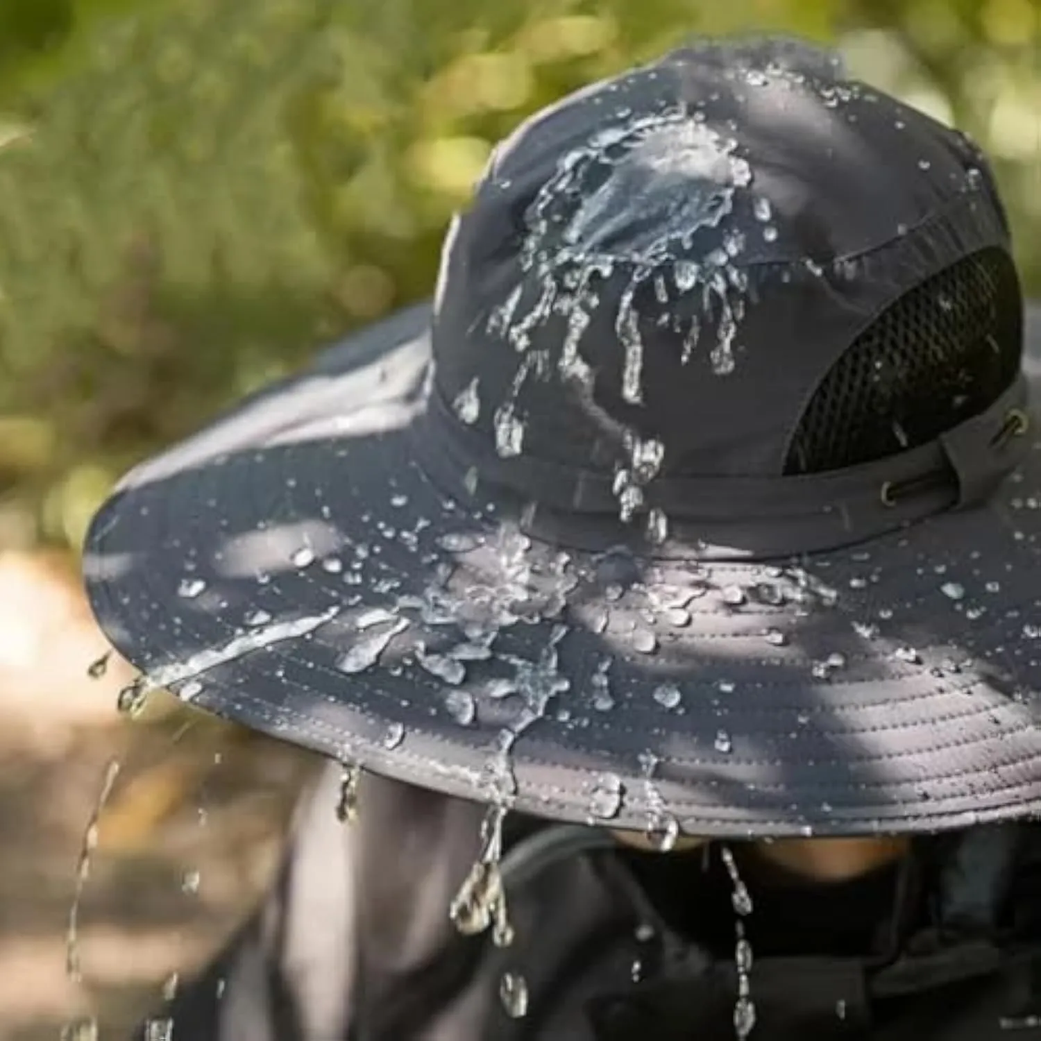 Collit Fishing Hat,Collit- Fishing Hat with Built in Fan,Upf50  Collit Wide Brim Solar Fan Hat Outdoor Fishing