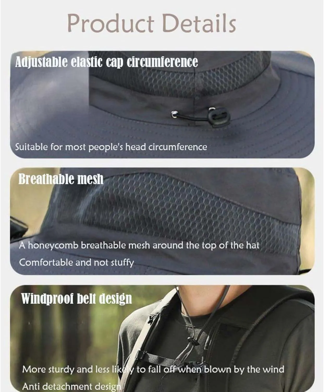 Collit Fishing Hat,Collit- Fishing Hat with Built in Fan,Upf50  Collit Wide Brim Solar Fan Hat Outdoor Fishing